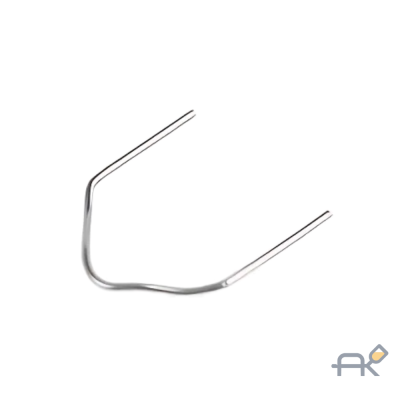 Скоба угловая 0.8 мм WORTEX для WG 7001. WG 7002 100 штук (0323334)